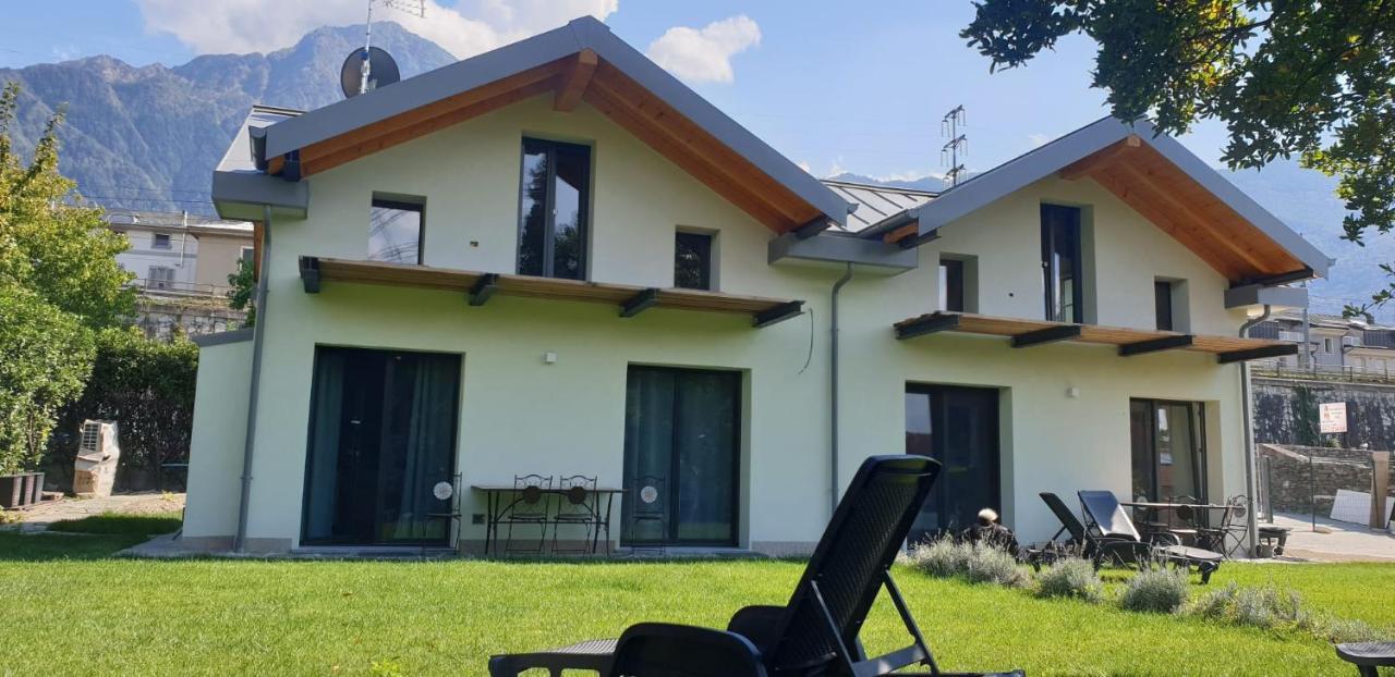 I Laghee Casette Breva E Tivano -Garden-Parking-Lake View - Bike Friendly Holiday House Colico Exterior foto